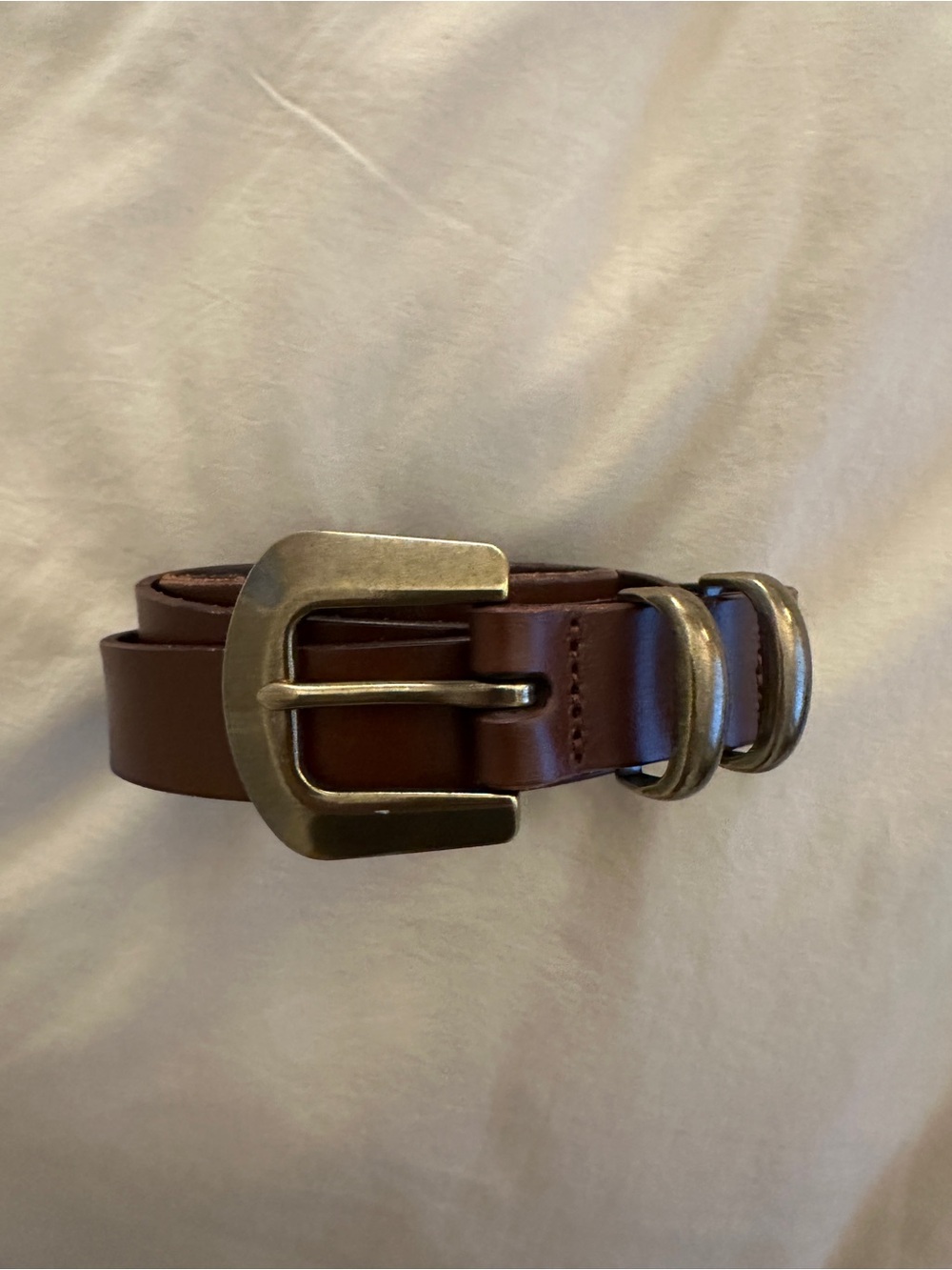 Banana Republic Brown Leather S with additional holes fit waist